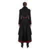 Women Red Long Gothic Coat Black Cosplaydiy Medieval Military Coat